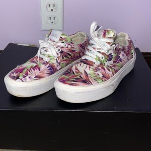 Floral Vans